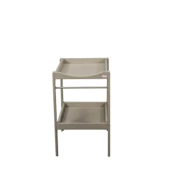 Table à langer alice 2 plateaux laque gris clair