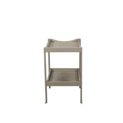 Table à langer alice 2 plateaux laque gris clair