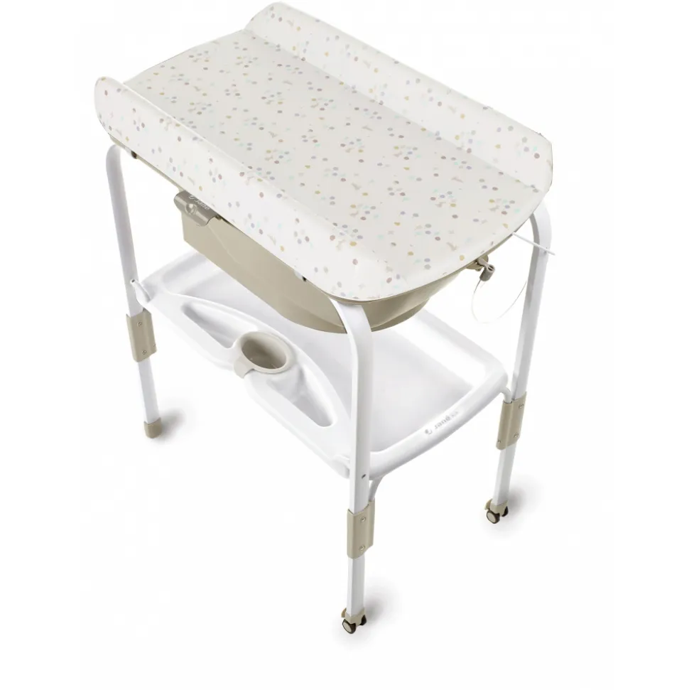 Table à langer avec baignoire flip iris