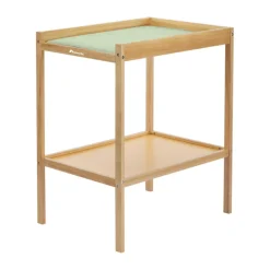 Table à langer avec matelas inclus daisy2 natural wood
