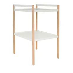 Table à langer basic - blanc/naturel