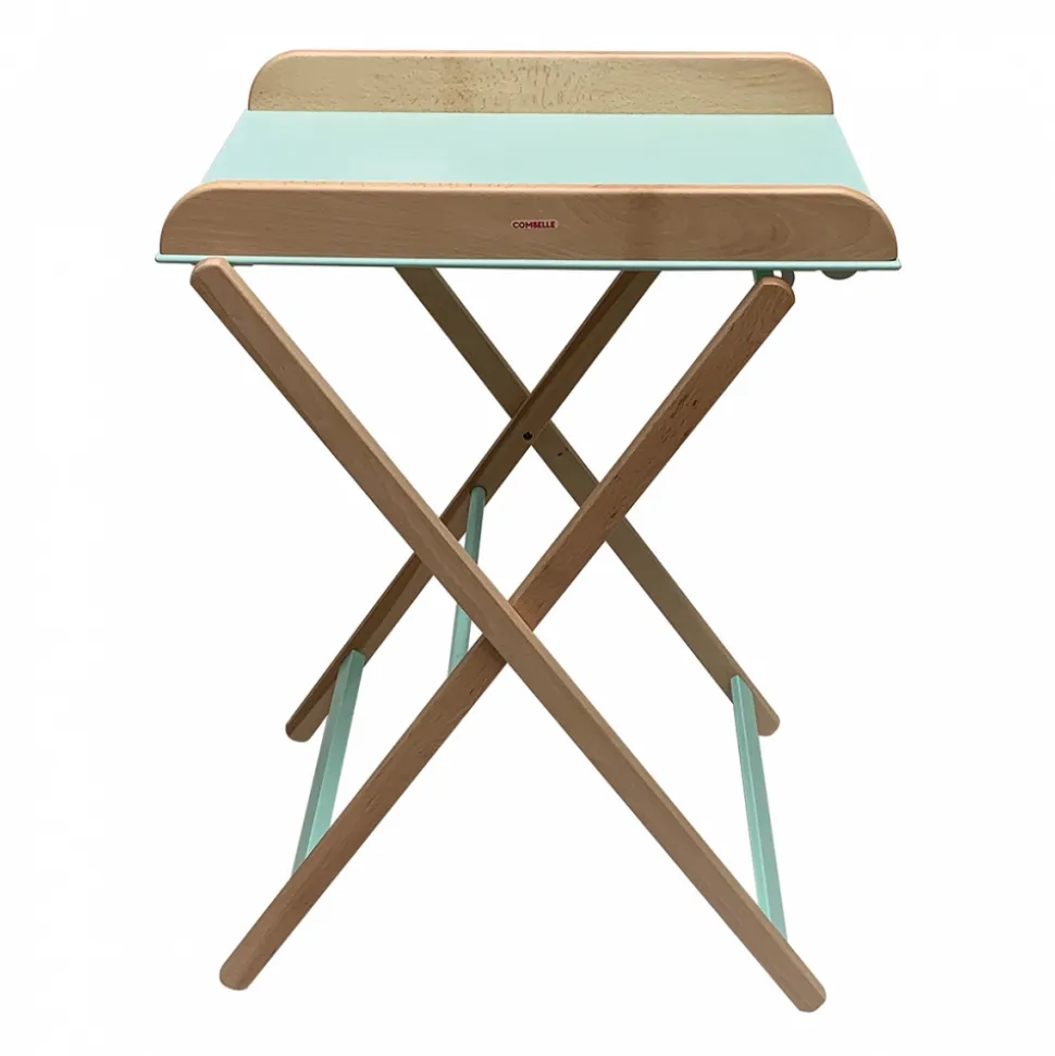 Table à langer jade pliante hybride vert mint