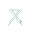 Table à langer jade pliante laque vert mint