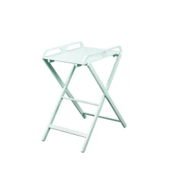 Table à langer jade pliante laque vert mint