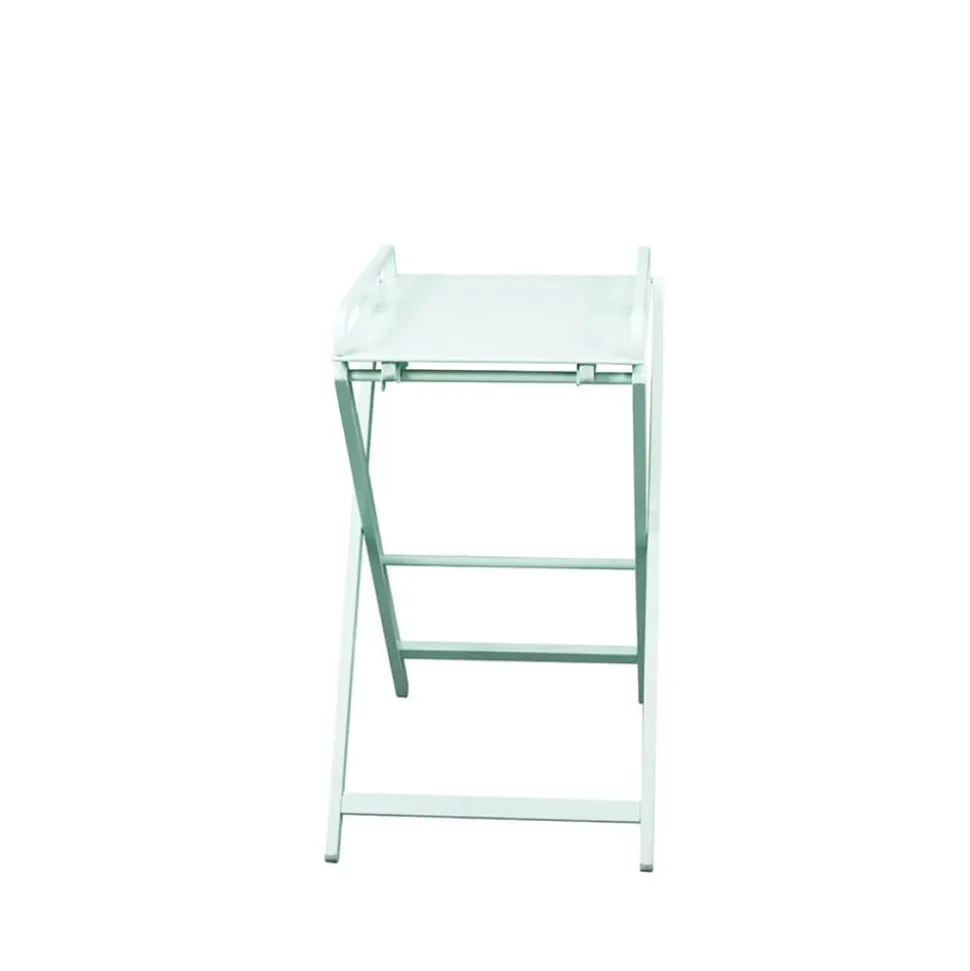 Table à langer jade pliante laque vert mint