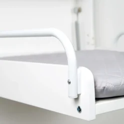 Table à langer murale avec matelas à langer blanc