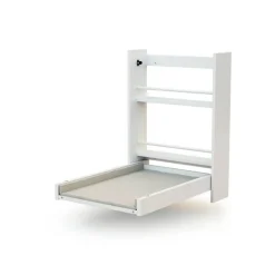 Table à langer murale essentiel blanc avec matelas a langer