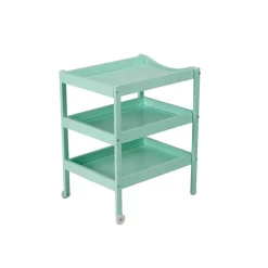 Table à langer susie 3 plateaux laque vert mint