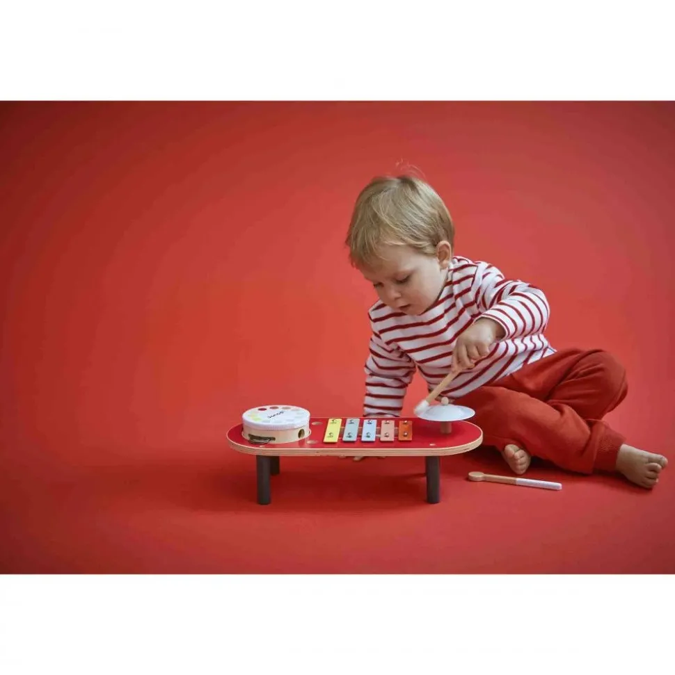 Table musicale enfant confetti