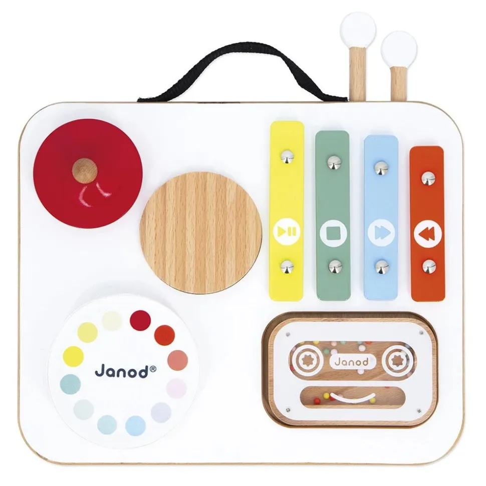 Table musicale enfant en bois confetti