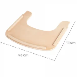 Tablette chaise haute sit up flex naturel