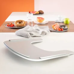 Tablette chaise haute sit up flex taupe