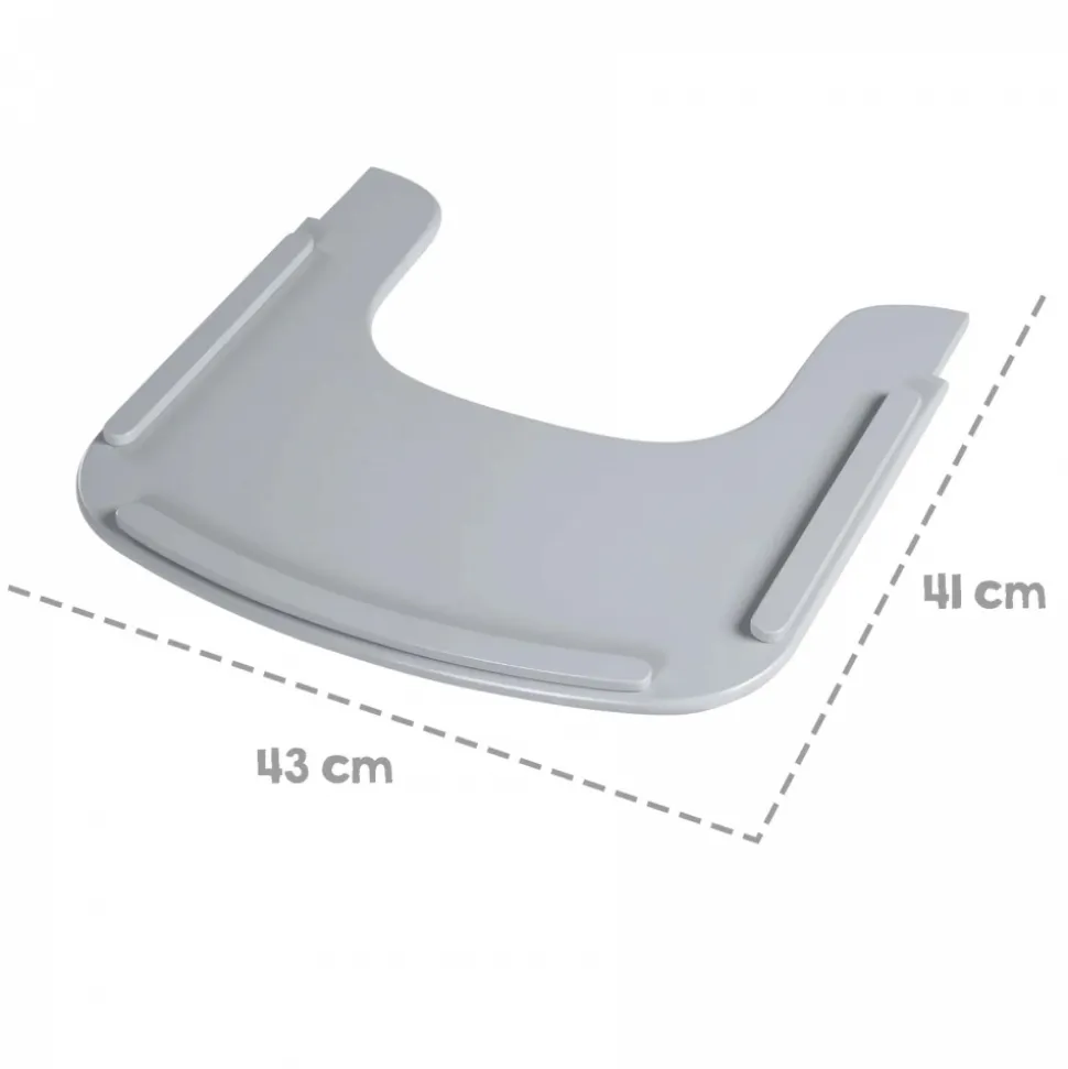 Tablette chaise haute sit up flex taupe