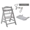 Tablette pour chaise haute alpha gris