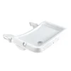 Tablette pour chaise haute alpha blanche