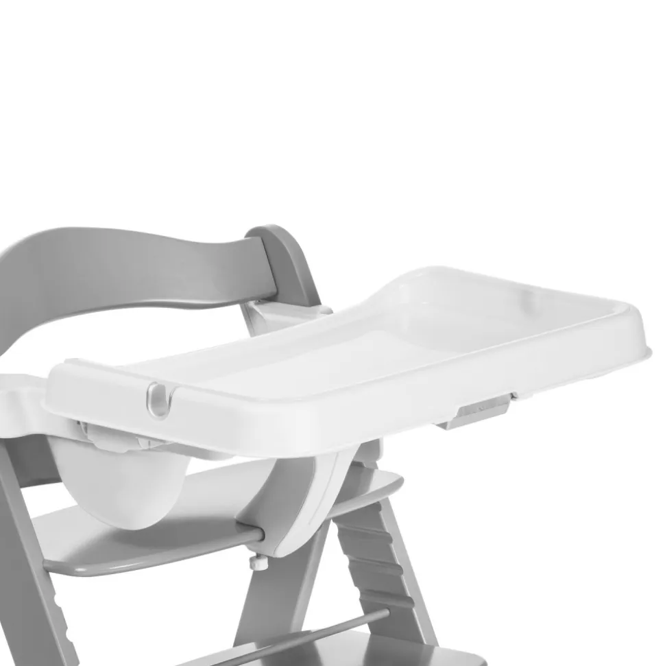 Tablette pour chaise haute alpha blanche