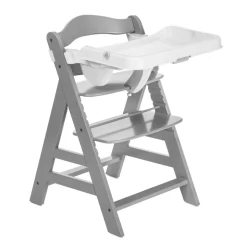 Tablette pour chaise haute alpha blanche