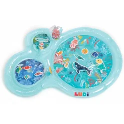 Tapis d'eau bleu