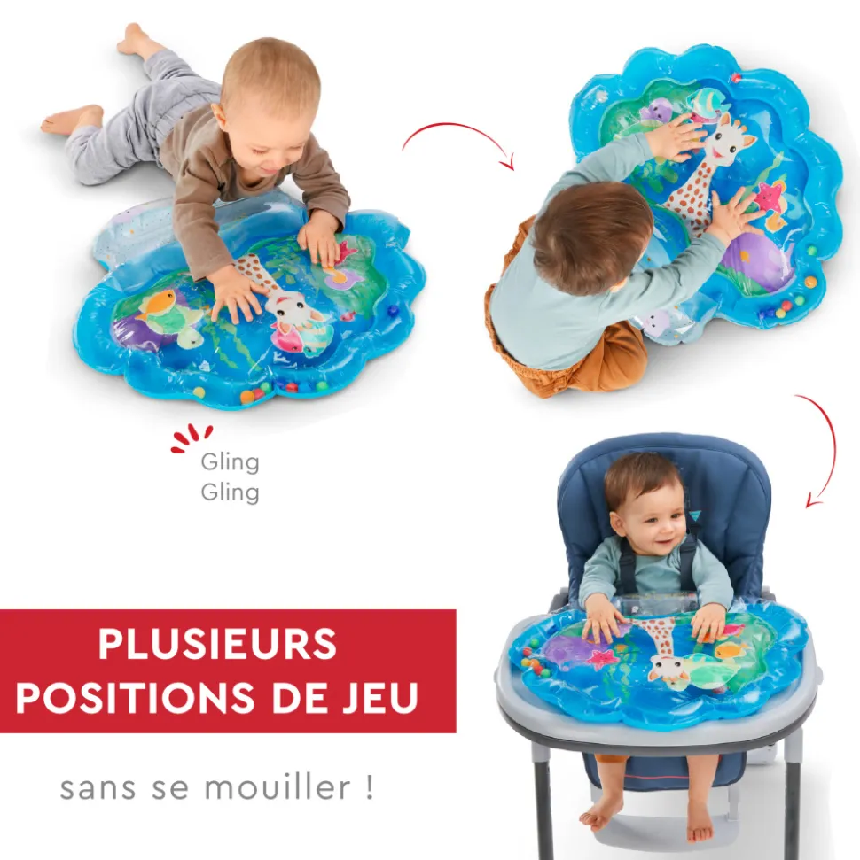 Tapis d'eau sensoriel