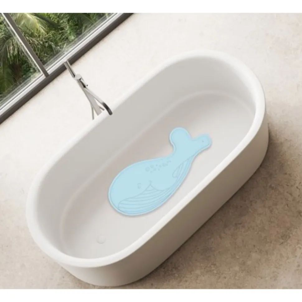 Tapis de bain antidérapant baleine