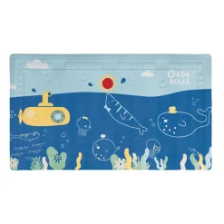 Tapis de bain témoin de température