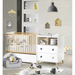 Tapis de chambre bébé 110x110cm babyfan