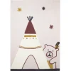 Tapis de chambre bébé 90x130cm timouki