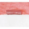 Tapis de chambre tapidou mosaïque corail blanc