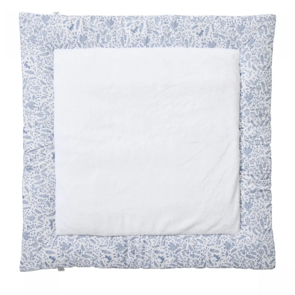 Tapis de jeu réversible blanc / imprimé forêt - forêt enchantée