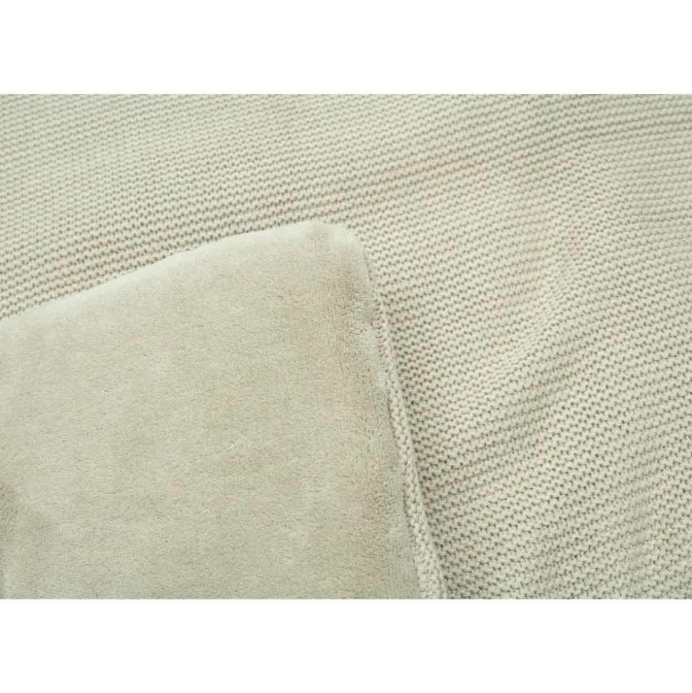 Tapis de parc bébé 75 x 95 cm basic knit olive