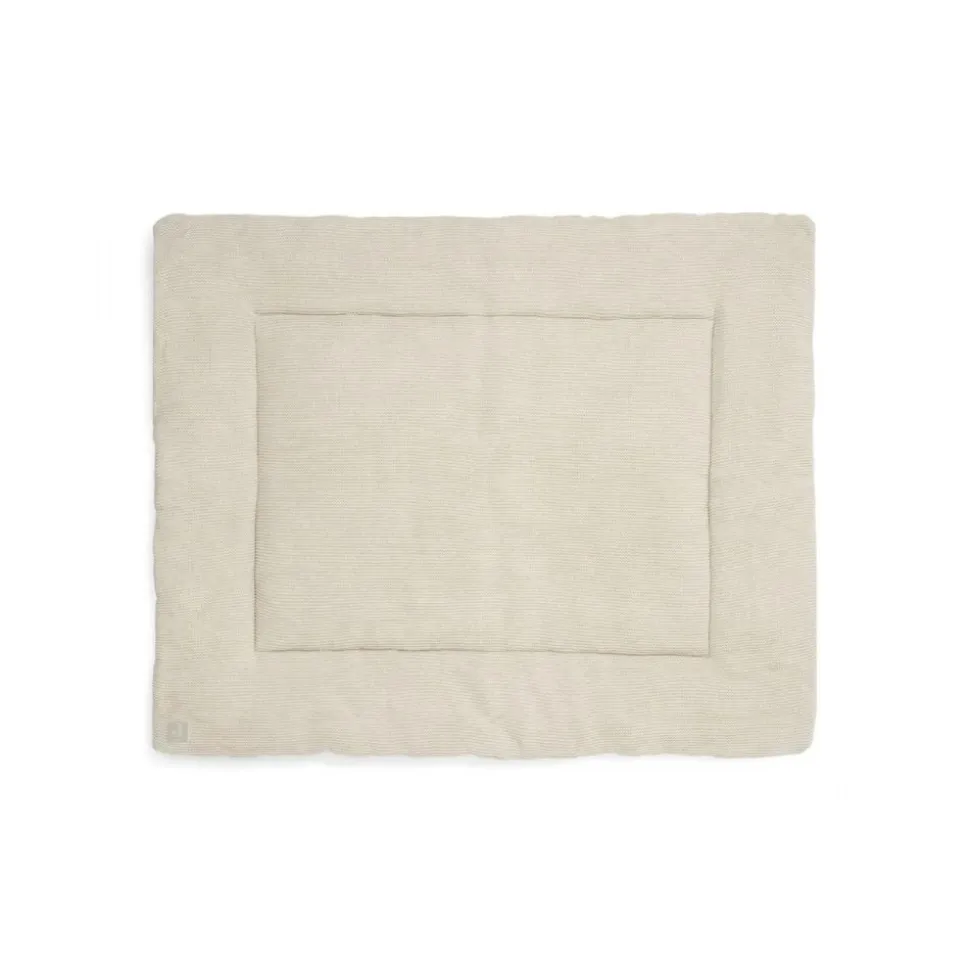 Tapis de parc bébé 75 x 95 cm basic knit nougat
