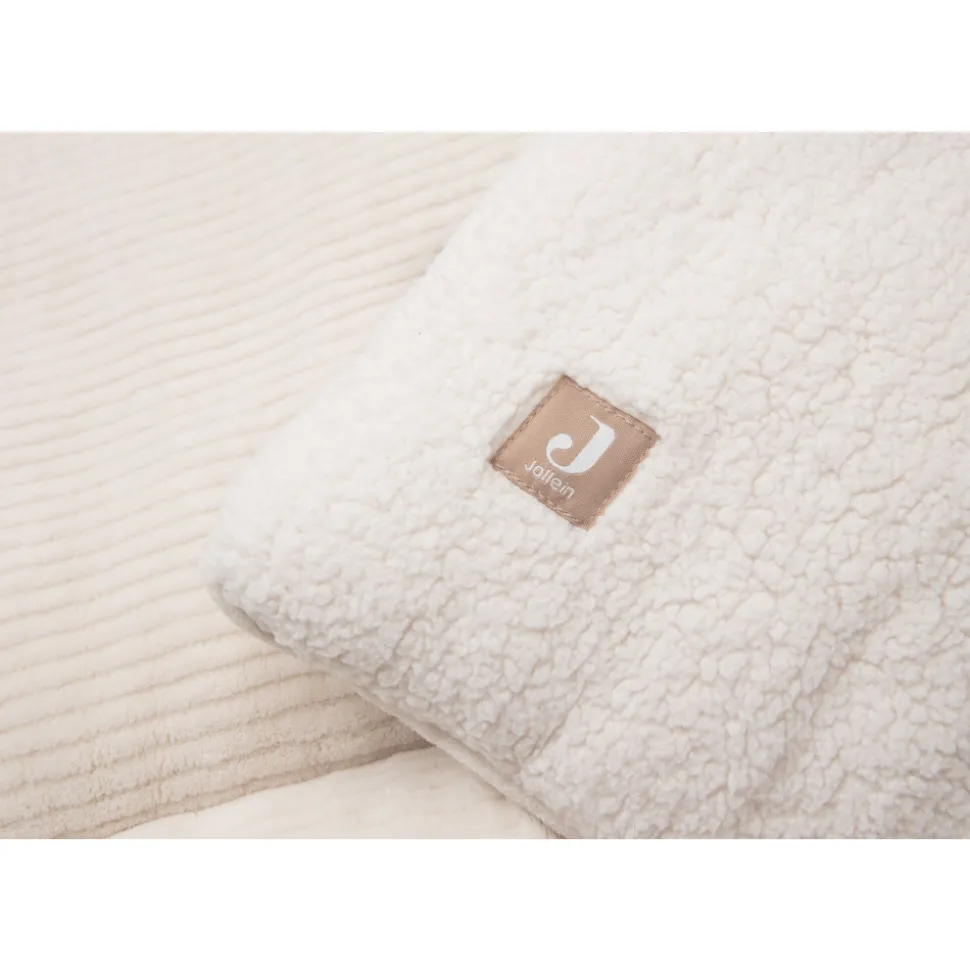 Tapis de parc bébé 100 x 100 cm cloudy rib oatmeal