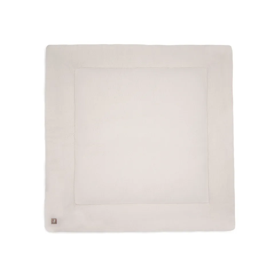 Tapis de parc bébé 100 x 100 cm cloudy rib oatmeal
