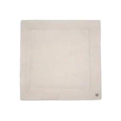 Tapis de parc bébé 100 x 100 cm cloudy rib oatmeal