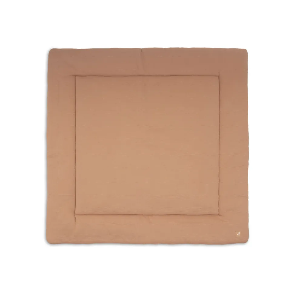 Tapis de parc little waffle light terra-sand 100 x 100 cm