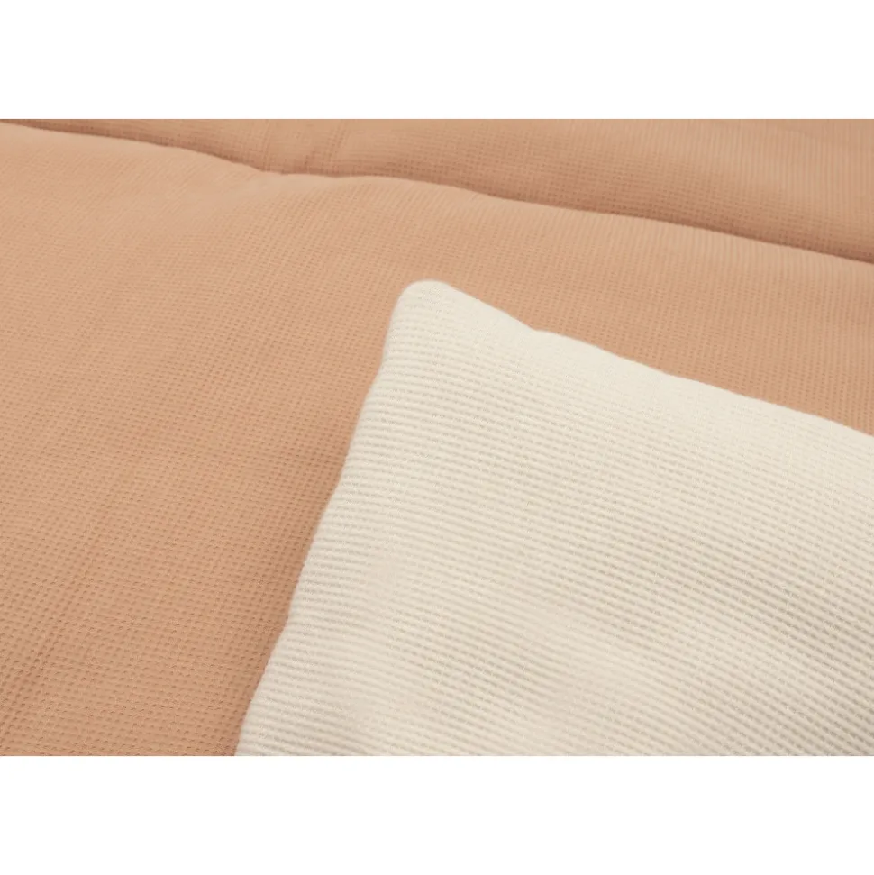 Tapis de parc little waffle 75 x 95 cm light terra & sand