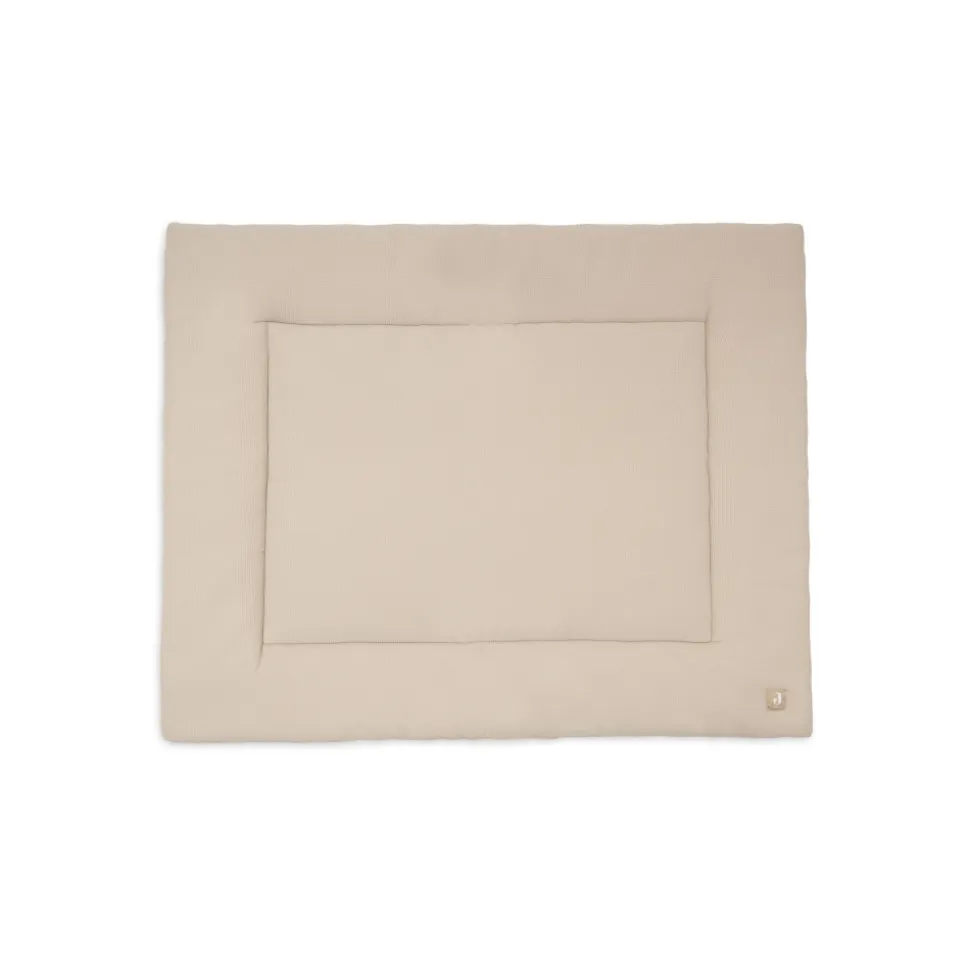 Tapis de parc little waffle 75 x 95 cm warm sand & sand