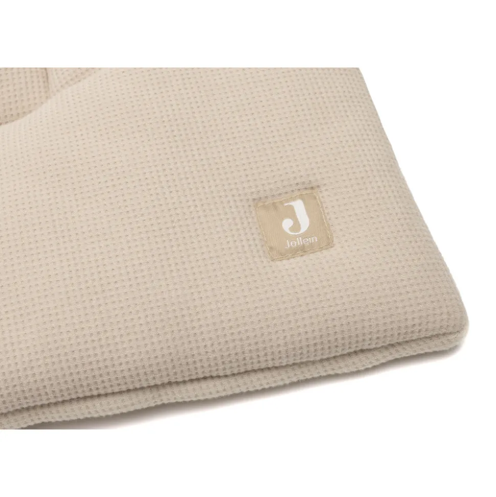 Tapis de parc little waffle 75 x 95 cm warm sand & sand