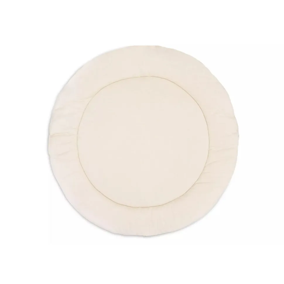 Tapis de parc rond ø95cm bouclette naturel