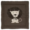 Tapis de parc tricot lion 100 x 100 cm