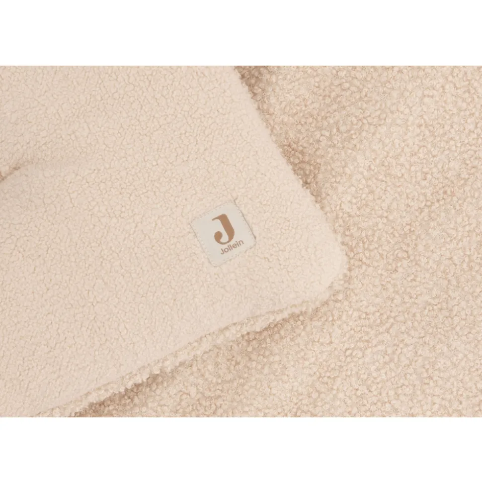 Tapis de parc 100 x 100 cm bouclette naturel