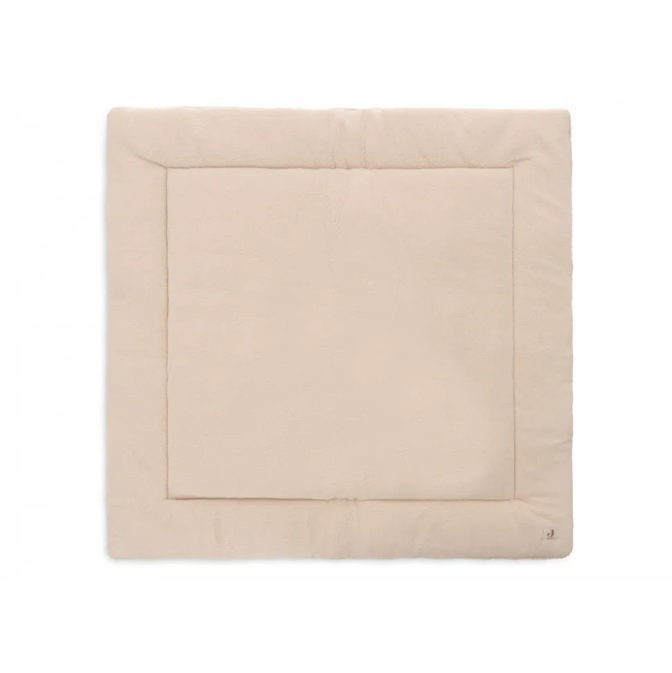 Tapis de parc 100 x 100 cm bouclette naturel