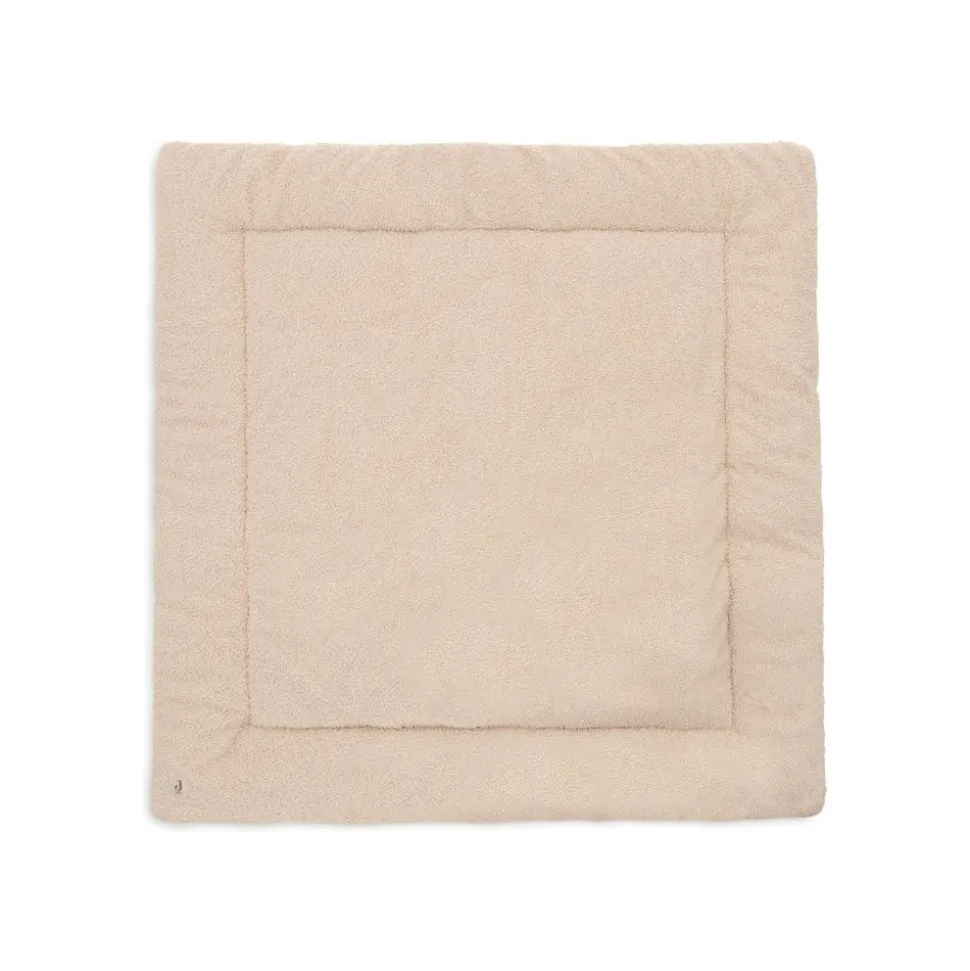 Tapis de parc 100 x 100 cm bouclette naturel