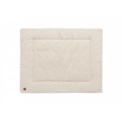 Tapis de parc 75x95 cm check knit oatmeal