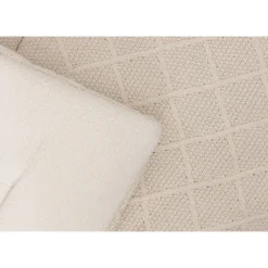 Tapis de parc 75x95 cm check knit oatmeal