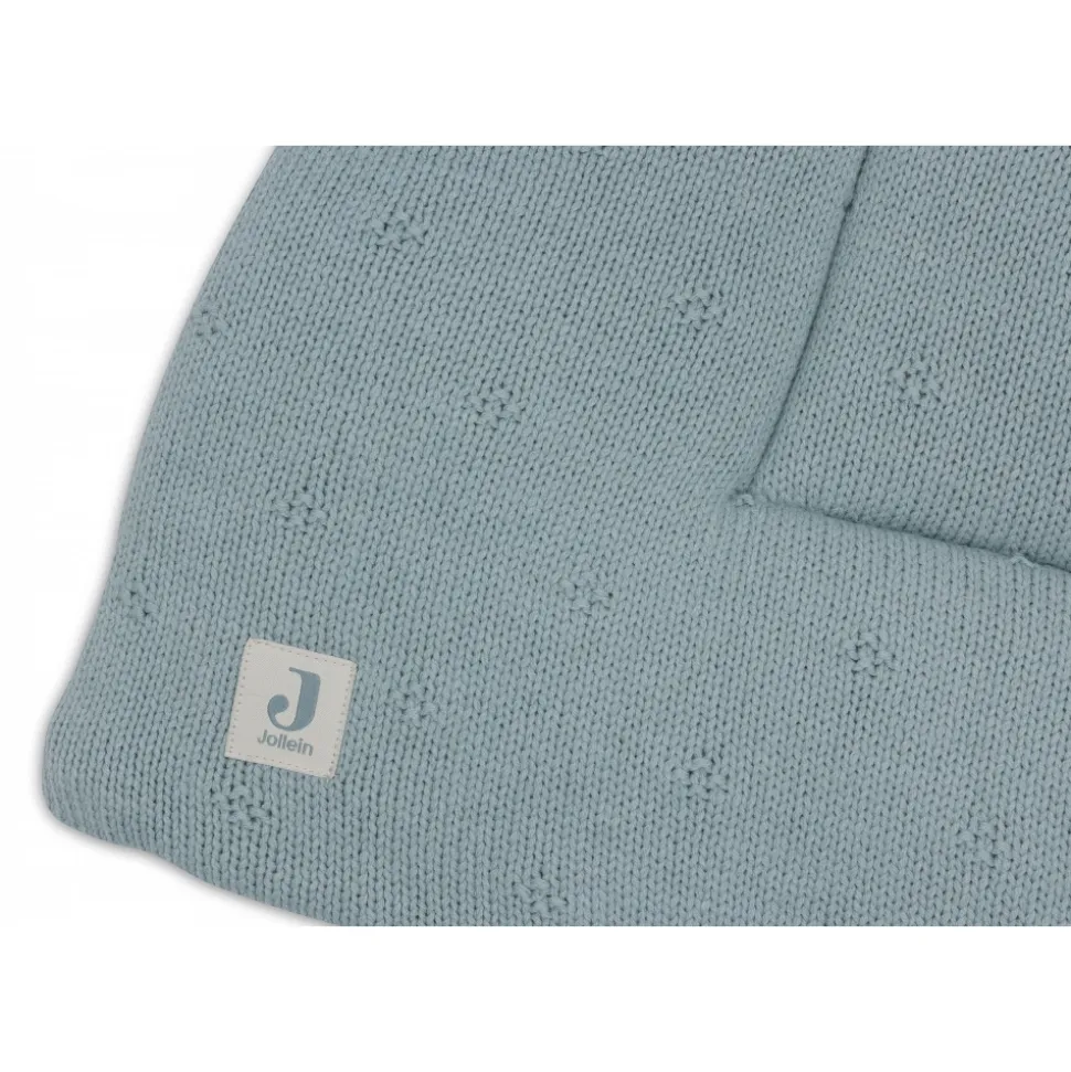 Tapis de parc 75x95 cm cosy knit sea green