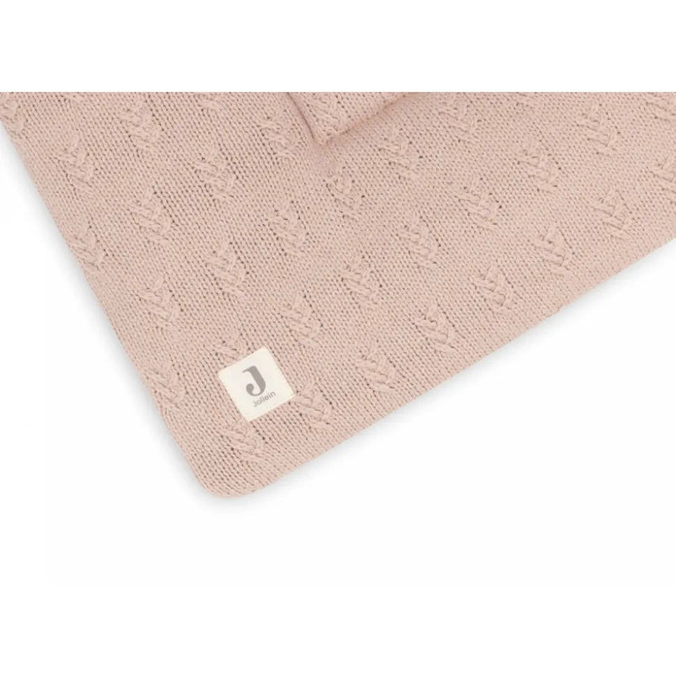 Tapis de parc 75x95cm grain knit wild rose