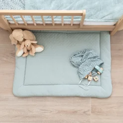 Tapis de parc 100x100 cm quilted jersey lunar
