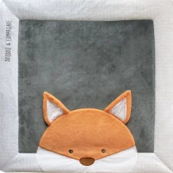 Tapis de parc 100x100 cm tapidou renard