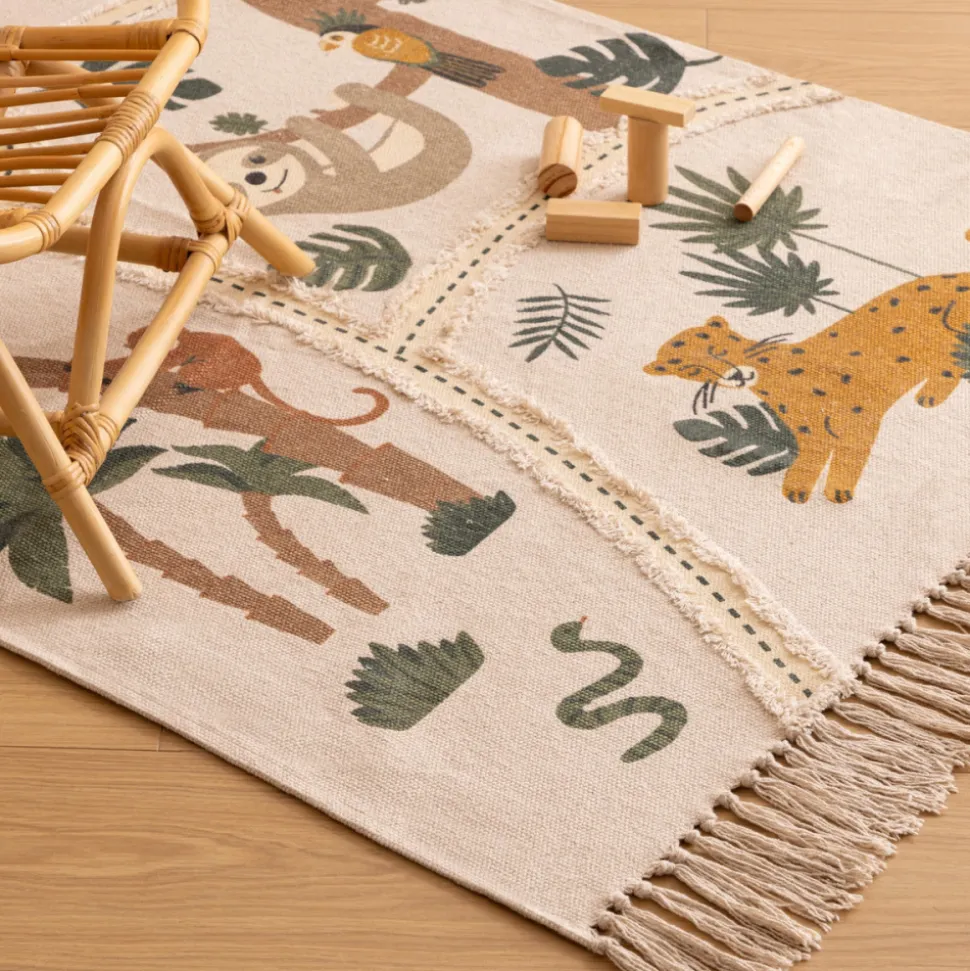 Tapis enfant 100x150 cm jungle